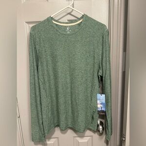 Kyodan Heathered Green Long Sleeve Tee